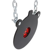 ShootingTargets7 AR400 Steel Bullseye Gong 10 x 3/16 inch