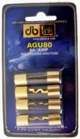 DB Link AGU80 80 Amp Gold AGU Fuses