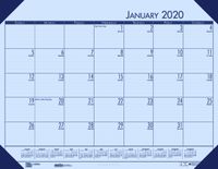 House of Doolittle 2020 Monthly Desk Pad Calendar, EcoTones, Orchid Paper, 22 x 17 Inches, January - December (HOD12473-20)