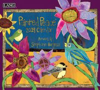 Lang Painted Peace 2019 Wall Calendar Office Wall Calendar (19991002002)