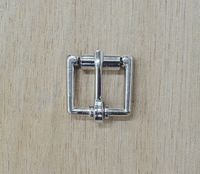5/8" Roller Buckle Leather Hardware Nickel Plated Bag Strap Handbag -10 pk