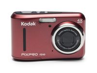 Kodak PIXPRO Friendly Zoom FZ43-RD 16MP Digital Camera with 4X Optical Zoom and 2.7" LCD Screen (Red)