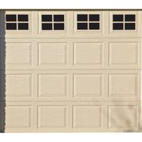 Household Essentials 216 Magnetic Faux Garage Door Windows | 16 Pieces for Single Car Steel Garage Door| Black