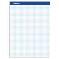 Ampad Evidence Quad Dual-Pad, Quadrille Rule, Letter Size (8.5 x 11.75), White, 100 Sheets per Pad (20-210)