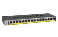 NETGEAR 16-Port Gigabit Ethernet Unmanaged PoE Switch (GS116PP) - with 16 x PoE+ @ 183W, Desktop/Rackmount, and ProSAFE Limited Lifetime Protection