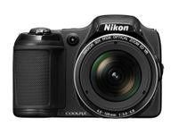 Nikon COOLPIX L820 16 MP CMOS Digital Camera with 30x Zoom Lens and Full HD 1080p Video (Black) (OLD MODEL)
