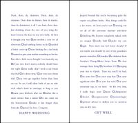 Quiplip Funny Fill-in-The-Blank Wedding and Get Well Cards, 6-Pack (QL03056PCK)