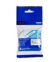BROTHER MK221BZ TAPE, 9MM, BLACK/WHITE