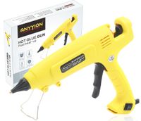 AI 300 Watt Hot Glue Gun ，High Output Professional Adjustable Switch High Temperature Industrial Adhesive Hot Melt Glue Guns ; Yellow