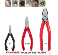 VamPLIERS World's Best Pliers 3 PC set S3C Screw Extraction Pliers for damage/Rusted/Security/Specialty/