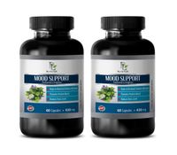 Sleep Pills - Mood Support Natural Complex - Powerful Anxiety Relief - Calming ABILITYS - Reduce Stress - Chamomile Extract - 2 Bottles (120 Capsules)