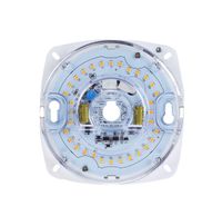 Silverlite 4",17W,5000K,1300LM,120V,CRI80,Dimmable LED Light Engine,Retrofit Light Kit for Ceiling Flush Light,Ceiling Fan Light,Pendant,Lantern,Garden Light, 5.39" Corner to Corner