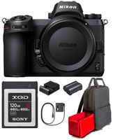 Nikon Z7 45.7MP FX-Format Full-Frame 4K Mirrorless Camera Bundle with Backpack and 120GB Memory Card