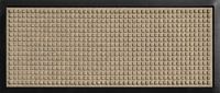 Hudson Exchange 4002 Waterhog Classic Boot Tray Mat, 34" L x 15" W, 3/8" thick, Camel
