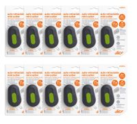 Slice 10514-CS Mini Cutter Auto-Retractable, Cuts Vinyl, Cardboard, Foam, Plastic Packaging Opener, Pack of 12