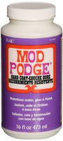 Mod Podge CS15063 Waterbased Sealer, Glue & Finish, 16 oz, Hard Coat, 16 Ounce