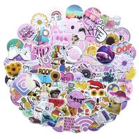 Stickers for Water Bottles Big 103-Pack Cute,Waterproof,Aesthetic,Trendy Stickers for Teens,Girls Perfect for Waterbottle,Laptop,Phone,Travel Extra Durable 100% Vinyl (Fresh 103)