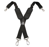 Gatorback B606 Molded Air Channel Suspenders w/Spring Hooks. Extreme Comfort and Support for your Tool belt. Made by Contractor Pro