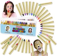 Kangaroo Face Paint Crayons 32 for Kids Face & Body Painting Makeup Crayons, Safe for Sensitive Skin (32 Count)