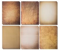 Aged Paper -120 Sheets of Antique Looking Vintage Papers -Classic Aged Paper Design, Six Unique Designs -Old Looking Paper- Vintage Printing paper, Vintage Writing Paper, 8.5 x 11 inches (Pack of 120)