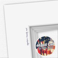 Mat Board Center, Pack of 20, 16x16 for 12x12 White Photo Picture Mats - Acid Free, 4-ply Thickness, White Core - for Pictures, Photos, Framing