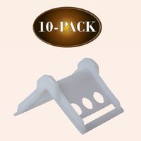 Vee Board 10-Pack Corner Edge Protectors for Cargo Loads, Cushion for Tie-Down Logistic Ratchet and Cam Straps Tie Downs on Flatbed Trailers, VBoard Tiedown Corner Protector