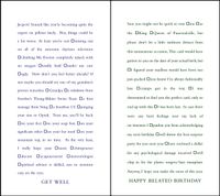 Quiplip Funny Fill-in-The-Blank Get Well and Belated Birthday Cards, 6-Pack (QL05326PCK)