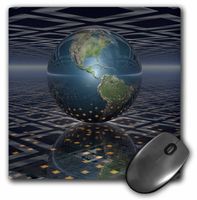 3dRose LLC 8 x 8 x 0.25 Inches Mouse Pad, Computer Board (mp_20511_1)