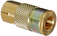 Milton (S-785) 1/4" FNPT Female T-Style Air Compressor Quick Connect Fitting Coupler