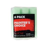 Wooster Brush R959 R959-9 Painter's Choice Roller Cover 3/8 Inch Nap, 6-Pack, 9 Inch