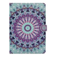 Galaxy Tab S3 T820 Case, Rosa Schleife PU Leather Totem Pattern Magnetic Flip Wallet Folio Protective Case Cover with Auto Sleep/Wake Feature for Samsung Tab S3 9.7 inch Tablet SM-T820/T825 (9.7")