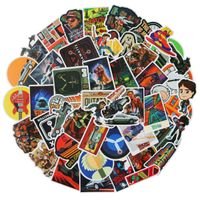 Back to The Future Sticker Pack of 50 Stickers - Film Stickers for Laptop, Funny Stickers for Laptops, Computers, Hydro Flasks, Water Bottles (Back to The Future)