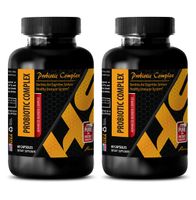 Digestion Supplements Men - PROBIOTIC Advanced Blended Complex - Bacteria for Digestive System - probiotic Capsules for Women - 2 Bottles 120 Capsules