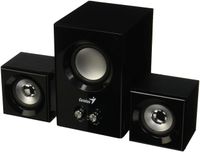 Genius Speaker 31731066101 SW-2.1 375 Subwoofer 2xSatellites 12W Wood/Black Retail