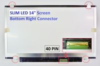 Asus S46C Laptop Screen 14 Slim LED Bottom Right WXGA HD