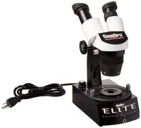 GemOro 1574 Elite 1030PM 10X & 30X Precision Microscope, Black