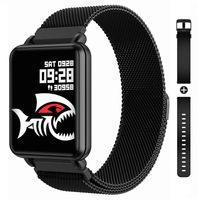 COLMI Smart Watch Full Touchscreen Smartwatch for Women Men, IP68 Waterproof Fitness Tracker Compatible with iPhone Andriod, Bluetooth Pedometer, Heart Rate and Blood Pressure Monitor