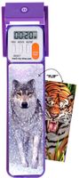 Mark-My-Time 3D "FLIP" Snow Wolf/Tiger Digital LED Booklight Reading Timer