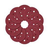 5-Inch 8-Hole Hook and Loop Sanding Discs, 40/80/120/240/320/600/800 Assorted Grits Sandpaper - Pack of 70