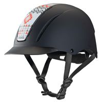Troxel Spirit Horseback Riding Helmet, Crimson Aztec, Medium (7-7 3/8)
