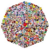 510 Pcs Random Sticker (60-1200 pcs/Pack). Variety Vinyl Car Sticker Motorcycle Bicycle Luggage Decal Graffiti Patches Skateboard Stickers for Laptop Stickers for Adult and kid