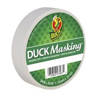 Duck Masking 240878 White Color Masking Tape.94-Inch by 30 Yards