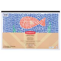 Derwent Lakeland Book of Colors, 48 Sheets, 18" x 12", Assorted Colors (53002)