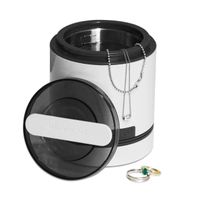 Magnasonic Ultrasonic Dental & Jewelry Cleaner Machine, Compact 7 oz. (220 ml) Tank, Professional Strength Cleaning of Dentures, Retainers, Razors, Rings, Necklaces, Coins, Tools & Parts (UC21).
