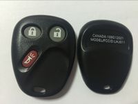 Behuntoon Replacement 3 Button Keyless Entry Remote Key Fob Shell Case and Button Pad Compatible with LHJ011