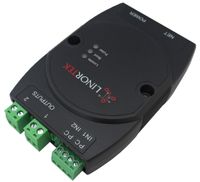 Linortek Netbell-2 TCP/IP Ethernet 2 Zone Bell Ringer Web-Based Bell Controller for 110V 10A Alarm Signal Bell/Horn/Buzzer and Other Timed Equipment POE
