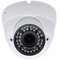5MP 4MP Dome Super Hybrid Security Camera Vonnision 1080P HD-TVI/CVI/AHD/960H CCTV Surveillance Security Camera 2.8-12mm Varifocal Lens Waterproof Day&Night Vision Outdoor/Indoor 98ft IR Camera White