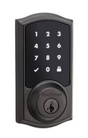 Kwikset 916 Z-Wave SmartCode Touchscreen Electronic Deadbolt, Featuring SmartKey in Venetian Bronze, Works with Alexa via SmartThings, Wink, or Iris - 99160-003