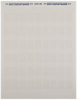 Brady LAT-51-361-1 0.75" Width x 1.5" Height, B-361B Self-Laminating Polyester, Matte Finish White/Translucent Laser Printable Label (Pack of 1000)