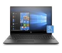 HP Envy X360 Convertible 15-Inch Touchscreen Laptop, AMD Ryzen 5 2500U Processor, 8 GB SDRAM, 256 GB Solid-State Drive Storage, Windows 10 Home (15-cp0010nr, Dark Ash Silver)